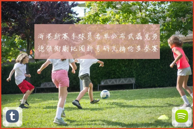 海港新赛季球员名单公布武磊克劳德领衔蒯纪闻新号码无梅伦多参赛